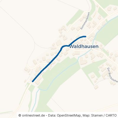 Batzhausener Straße Seubersdorf in der Oberpfalz Waldhausen 