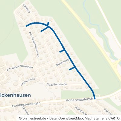 Elchstraße Reutlingen Sickenhausen 