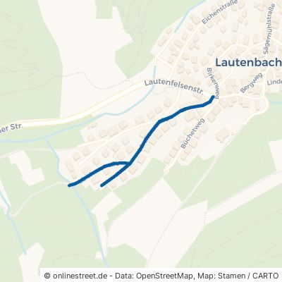 Lärchenstraße Gernsbach Lautenbach 