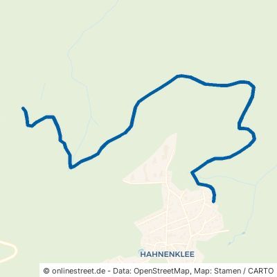 Langeliether Grabenweg Harz Lautenthal 