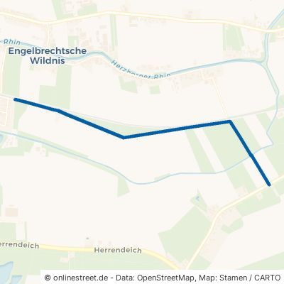 Schwarzer Weg Engelbrechtsche Wildnis Amt Herzhorn 