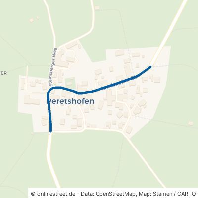 Humbacher Straße Dietramszell Peretshofen 