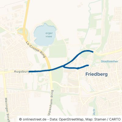 Augsburger Straße Friedberg 