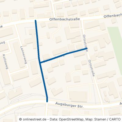 Schlößleweg Neu-Ulm Offenhausen 