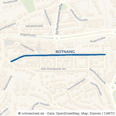 Franz-Schubert-Straße Stuttgart Botnang 