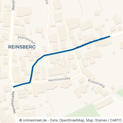 Rudelsdorfer Straße Wolpertshausen Reinsberg 