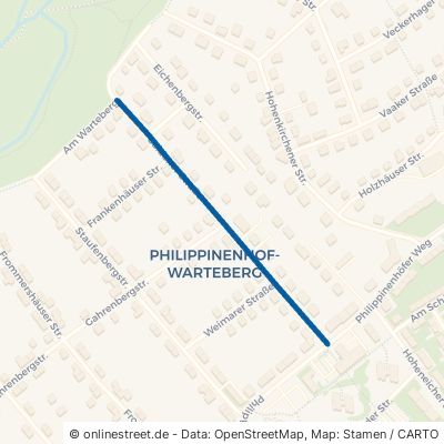 Caldener Straße Kassel Philippinenhof/Warteberg 