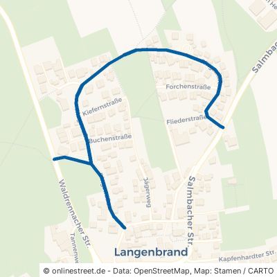 Ringstraße 75328 Schömberg Langenbrand Langenbrand