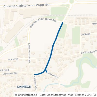 Schützenstraße Bayreuth Laineck 