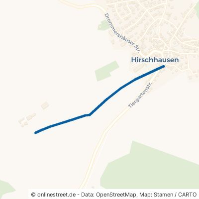 Postweg Weilburg Hirschhausen 