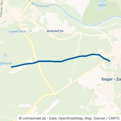 Hüttenstraße Krauschwitz Sagar 