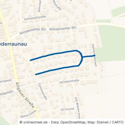 Ringstraße Krumbach Niederraunau 
