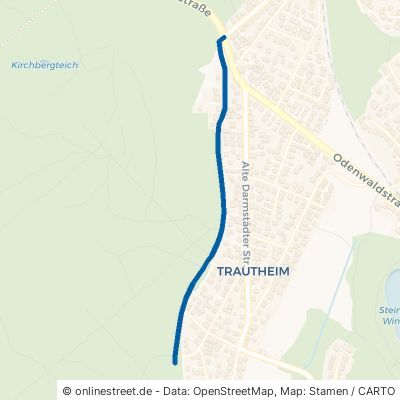Papiermüllerweg Mühltal Trautheim 