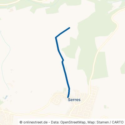 Kirchweg Wiernsheim Serres 