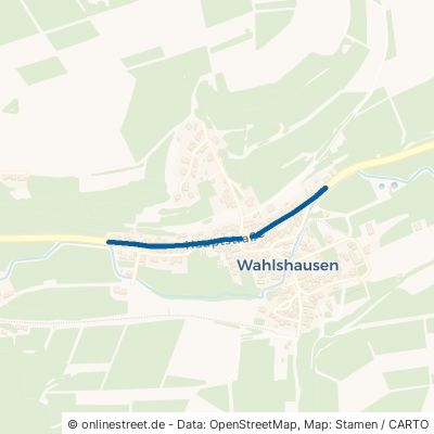 Hauptstraße Oberaula Wahlshausen 
