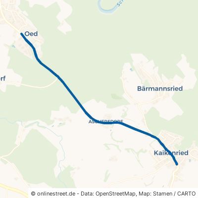 Teisnacher Straße Teisnach Kaikenried 