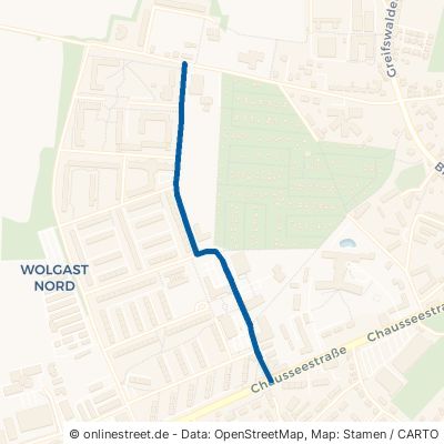 Hufelandstraße 17438 Wolgast 