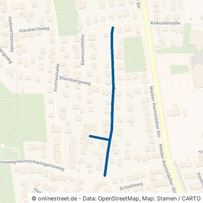 Claudiusweg Darmstadt 