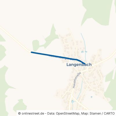 Heinersberger Straße Geroldsgrün Langenbach 