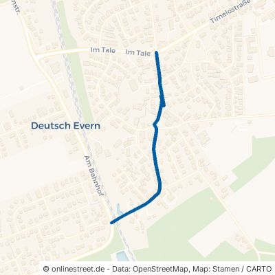 Dorfstraße Deutsch Evern 