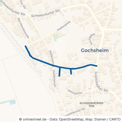 Hindenburgstraße Gochsheim 