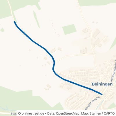 Egenhauser Straße Haiterbach Beihingen 