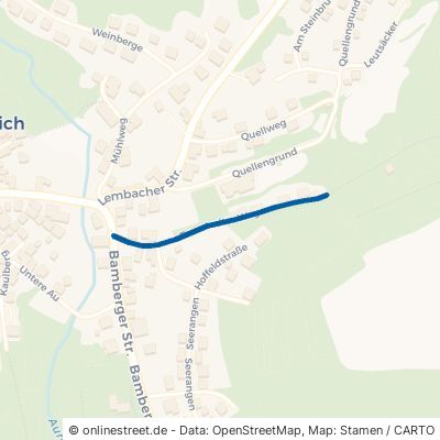 Trunstadter Weg Oberaurach Kirchaich 