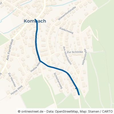 Buchenauer Straße Biedenkopf Kombach 