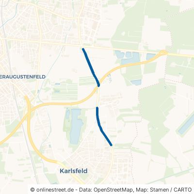 Bajuwarenstraße Karlsfeld 