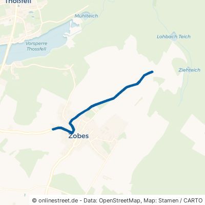 Altmannsgrüner Straße Neuensalz Zobes 