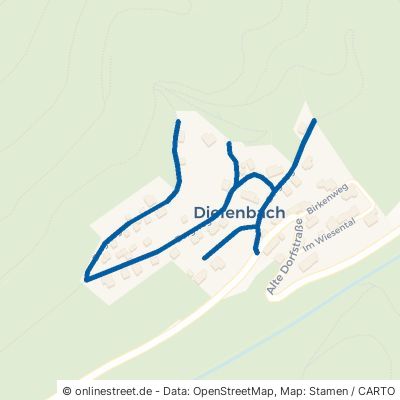 Bergweg Diefenbach Hontheim 