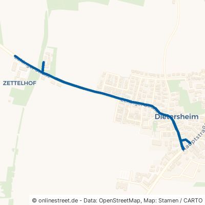 Echinger Straße Eching Dietersheim 