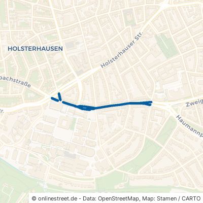 Hufelandstraße Essen Holsterhausen 