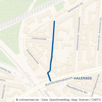 Georg-Wilhelm-Straße 10711 Berlin Halensee Bezirk Charlottenburg-Wilmersdorf