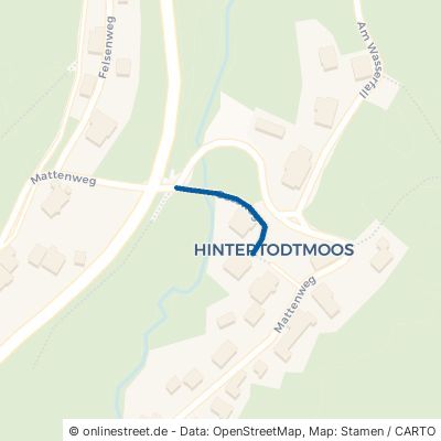 Gassweg Todtmoos Hintertodtmoos 