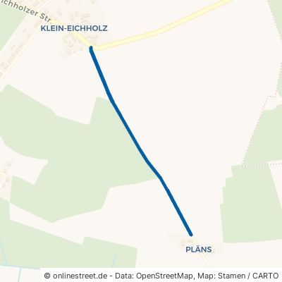 Straße Von Streganz Nach Klein Eichholz Heidesee Streganz 