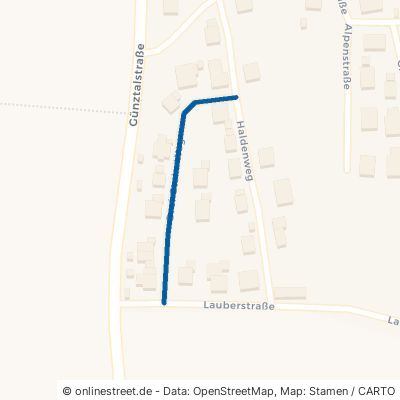 Drei-Stein-Weg Lauben Frickenhausen 