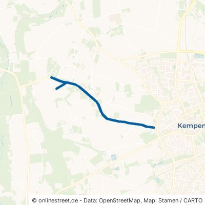 Ziegelheider Straße Kempen 