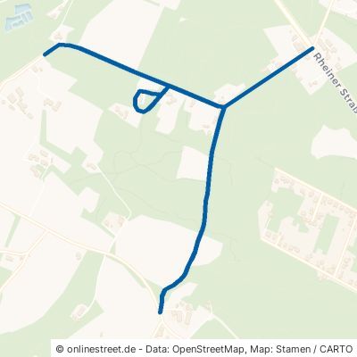 Windmühlenweg Ibbenbüren Dickenberg 