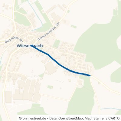 Brettheimer Straße Blaufelden Wiesenbach 