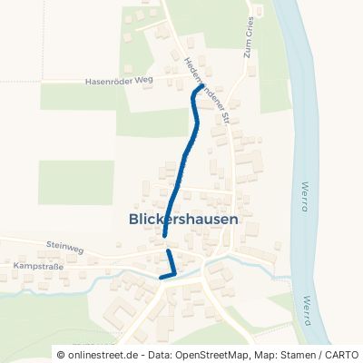 Über den Höfen 37217 Witzenhausen Blickershausen 