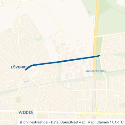 Kölner Straße Köln Lövenich 