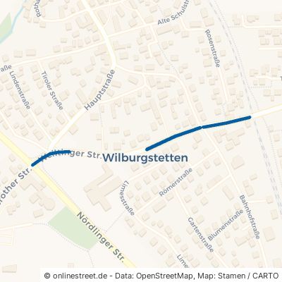 Weiltinger Straße Wilburgstetten 