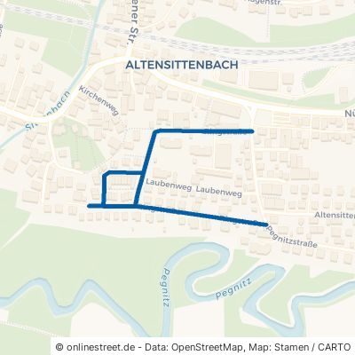 Ringstraße Hersbruck Altensittenbach 