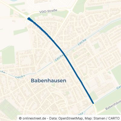 Bouxwillerstraße Babenhausen 