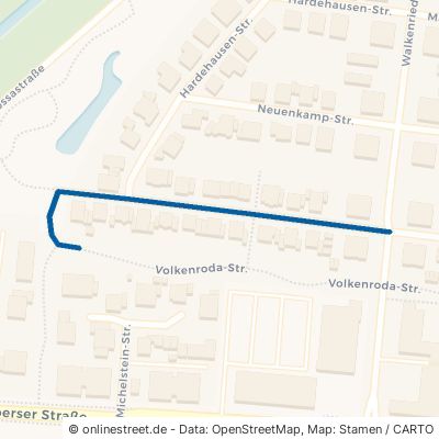 Volkenroda-Straße Kamp-Lintfort Stadtkern 
