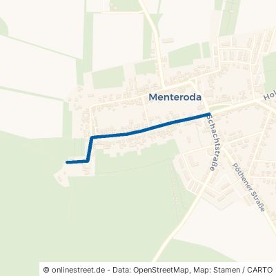 Holzstraße Menteroda 