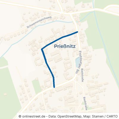 Poststraße Frohburg Prießnitz 