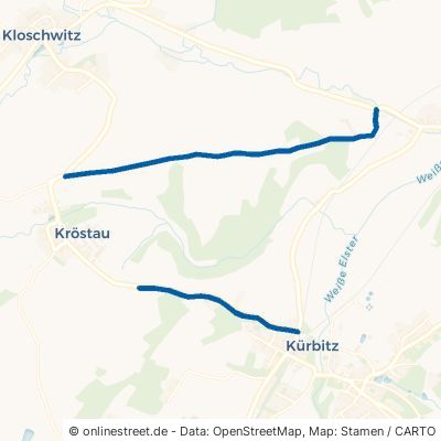 Kröstauer Straße Weischlitz Kürbitz 