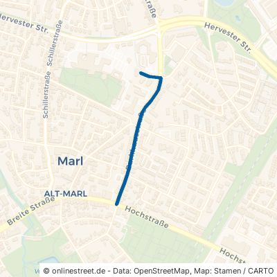 Barkhausstraße Marl Alt-Marl 